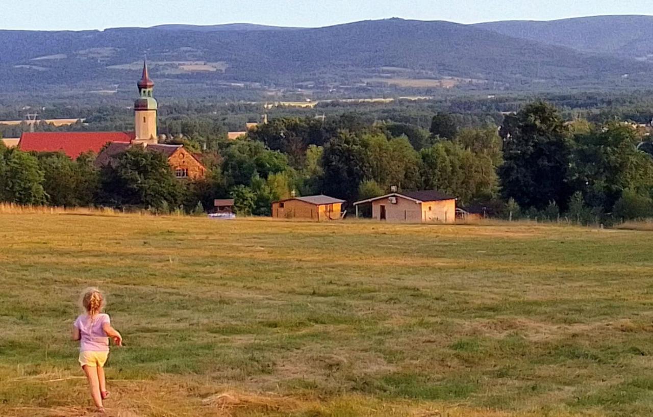 Domek W Gorach Izerskich 4 I 6 Osobowy, Agroturystyka, Zywe Zwierzeta, W Pelni Wyposazone, Plac Zabaw Dla Dzieci, Ognisko Z Kijkami I Rusztem, Ogrzewanie I Klimatyzacja, Latem Basen Mirsk Exterior foto